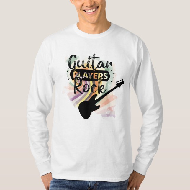 Camiseta Rock de guitarra (Anverso)