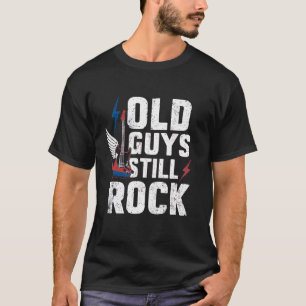 Camiseta Rock de guitarra eléctrica y música Roll - Los vie