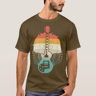 Camiseta Rock de guitarra vintage Wingage