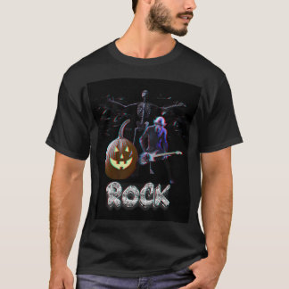 Camiseta Rock de Halloween 3D