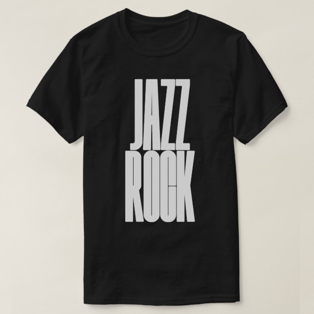 Camiseta Rock de jazz (Diseño del anverso)