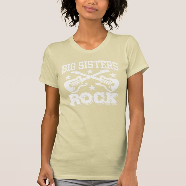 Camiseta Rock de las grandes hermanas (Anverso)