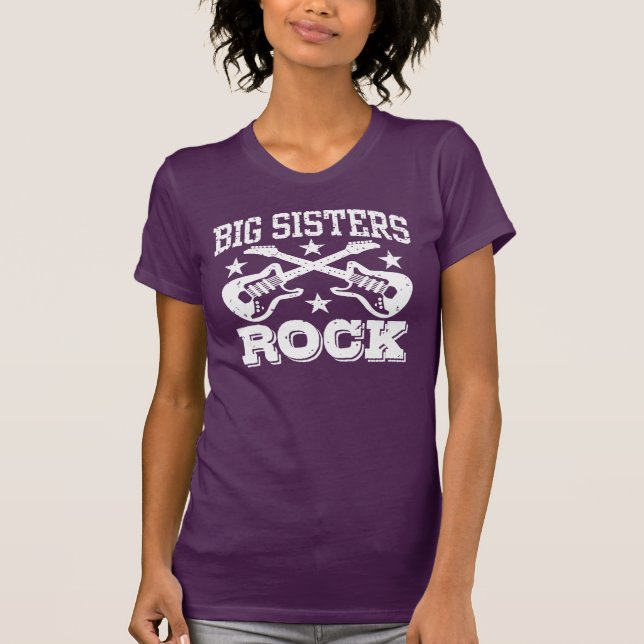 Camiseta Rock de las grandes hermanas (Anverso)