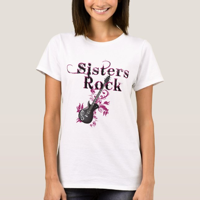 Camiseta Rock de las hermanas (Anverso)