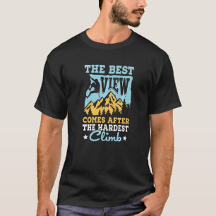 Camiseta Rock de montaña más difícil de escalar