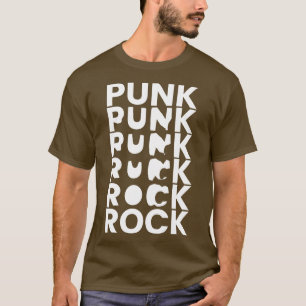Camiseta rock de punk