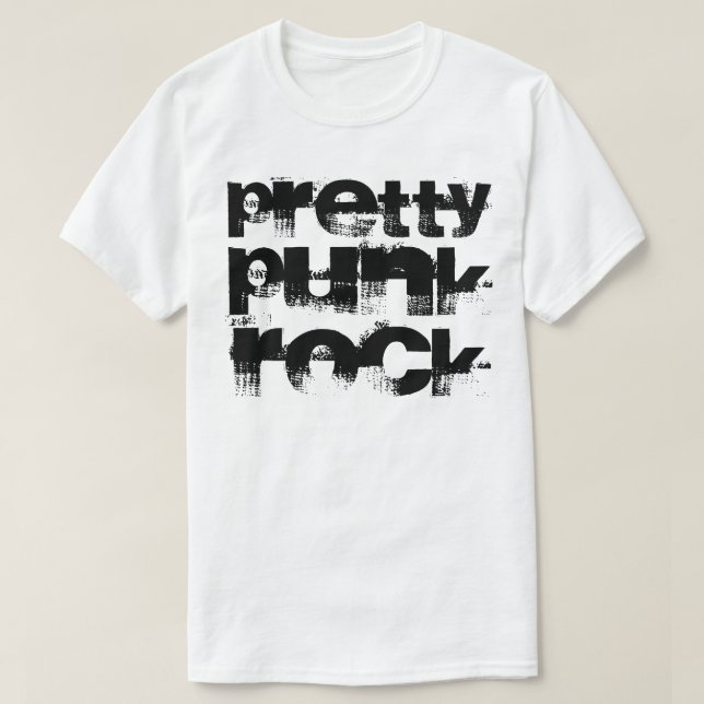 CAMISETA ROCK DE PUNK BONITO (Diseño del anverso)