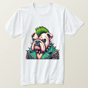 Camiseta ROCK DE PUNK-bulldog 15