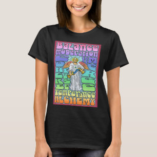 Camiseta Rock de tarjeta de temperatura n Poster de tarot d
