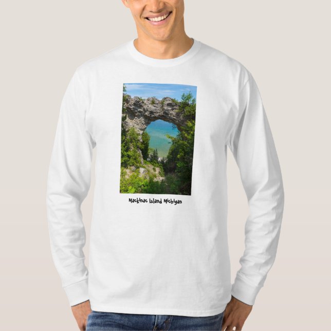 Camiseta Rock del arco de Mackinacs (Anverso)