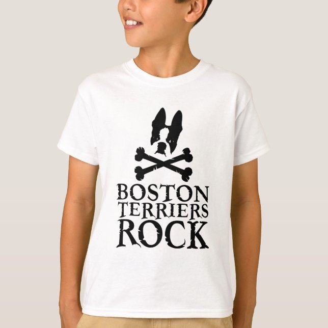 Camiseta Rock del Boston Terriers (Anverso)