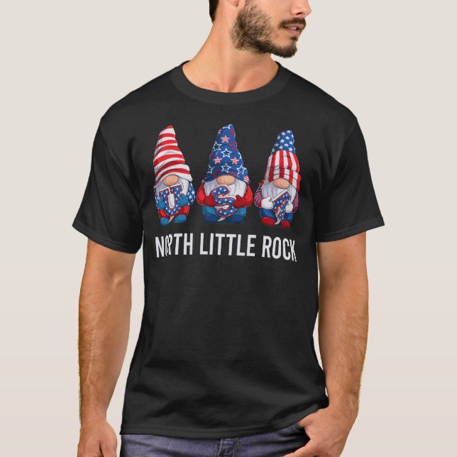 Camiseta Rock del Norte de Estados Unidos (Anverso)