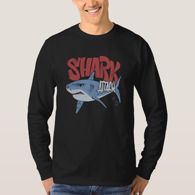 Camiseta Rock Dolphin A Great Week For A Shark To Stay Posi (Anverso)