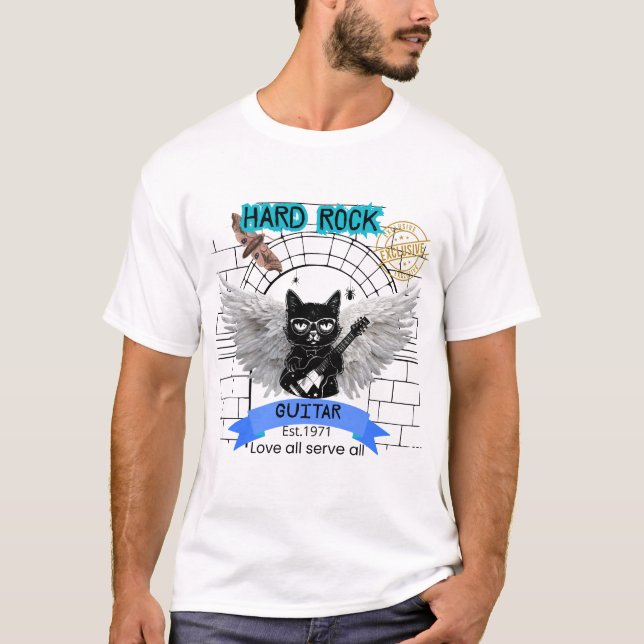 Camiseta Rock Duro (Anverso)