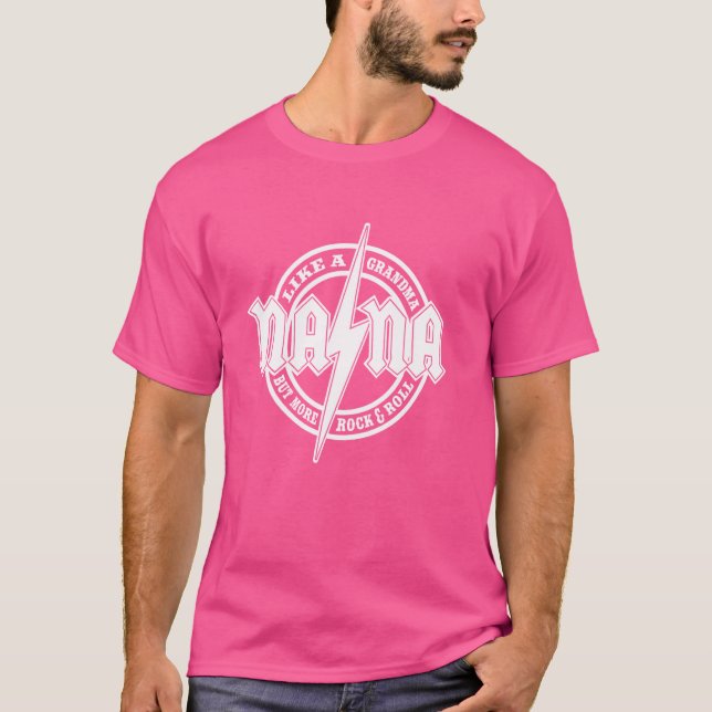 Camiseta Rock duro Nana - Nana Lightning Bolt (Anverso)