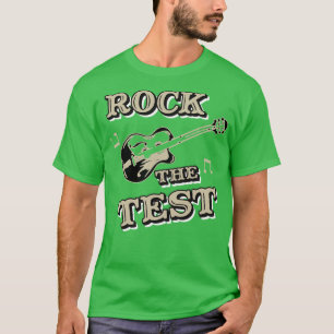 Camiseta Rock el alumno y profesor de la escuela de exámene