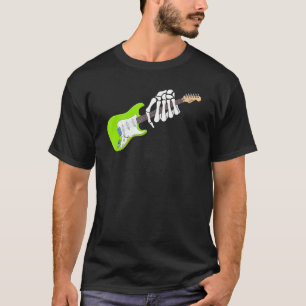 Camiseta Rock En El Cuello De Guitarra - Con Una Coca Dulce