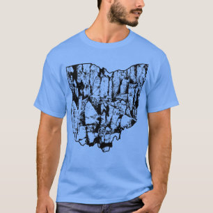 Camiseta Rock Escalando Ohio Rock Climber State Map Ar
