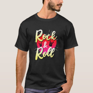 Camiseta Rock Festival Rock And Rolker Music Rock Music Roc