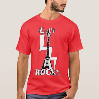 Camiseta Rock Flying V Guitar