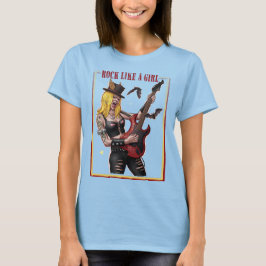 Camiseta Rock Girl Power – Rockea como una Chica 