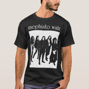 Camiseta rock gótico de la muerte de los 80