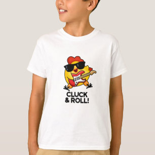 Camiseta Rock Gracioso Y Grasa Grasa En Pollo Pun