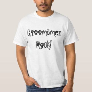 Camiseta Rock Groomsmen