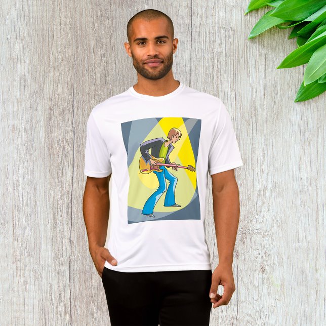Camiseta Rock Guitarist 70s Style Musician (Subido por el creador)