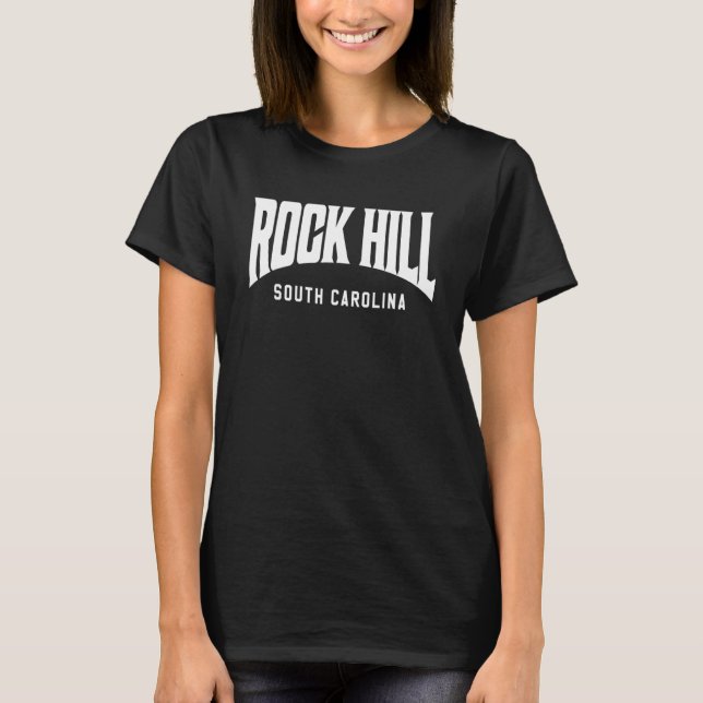 Camiseta Rock Hill Carolina del Sur (Anverso)