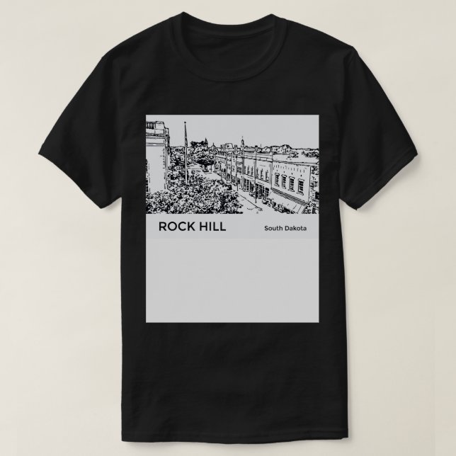 Camiseta Rock Hill South (Diseño del anverso)