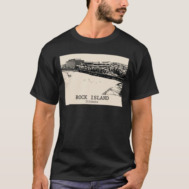 Camiseta Rock Island Illinois (Anverso)