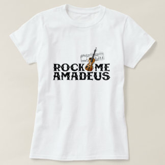 Camiseta Rock Me Amadeus Classical Pop Culture Gráfico de l