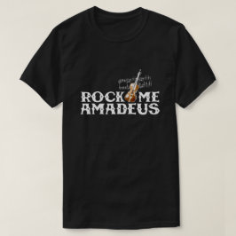 Camiseta Rock Me Amadeus Gráfico de la cultura popular retr