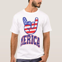 Rock Merica Graciosa Amo América 4 De Julio