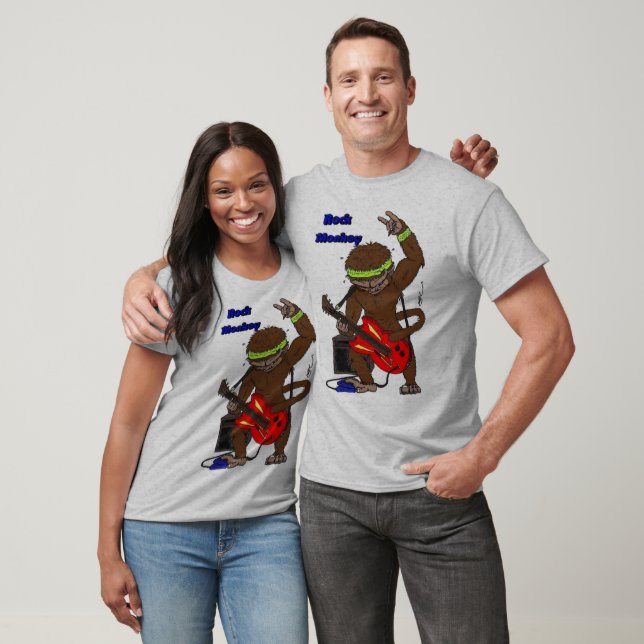 Camiseta Rock Monkey (Unisexo)