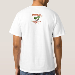 Camiseta Rock, Mountain Climbing