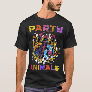 Camiseta Rock Music Rave Cat Dog Band Fiesta Animal Youth C
