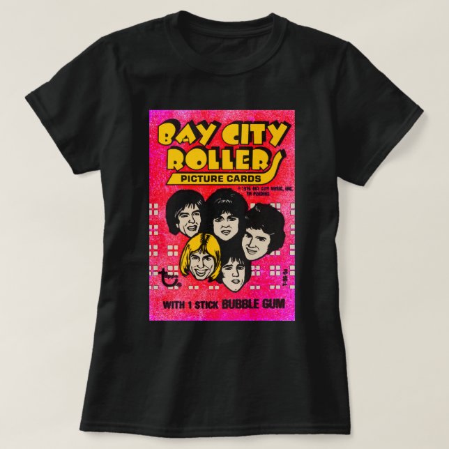 Camiseta Rock musical de las mujeres de la banda de la bahí (Diseño del anverso)