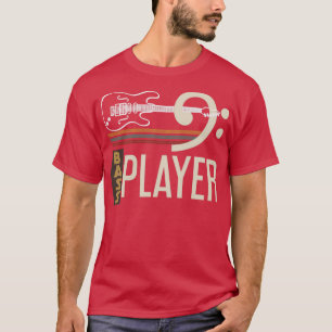 Camiseta Rock Musical Instrumental Bass Guitar