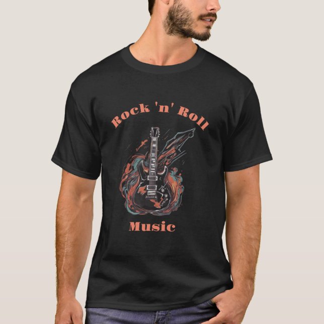 Camiseta Rock 'n' Roll (Anverso)
