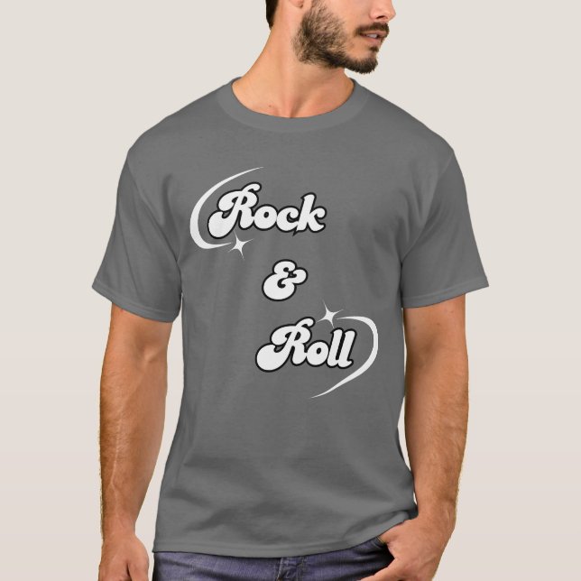 Camiseta Rock n Roll (Anverso)