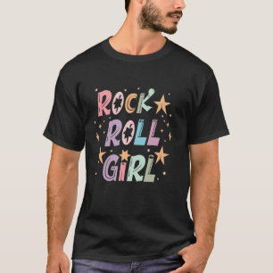 Camiseta Rock N Roll Chica Retro Rock Halloween Darla Costu
