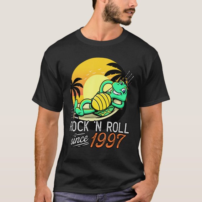 Camiseta Rock 'n Roll desde 1997 Relajando a los hombres de (Anverso)