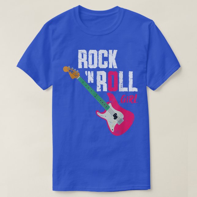 Camiseta Rock N Roll GirlGuitar 2771 (Diseño del anverso)
