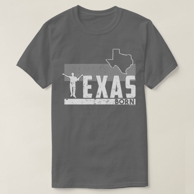Camiseta Rock N Roll Guitarra Texas (Diseño del anverso)