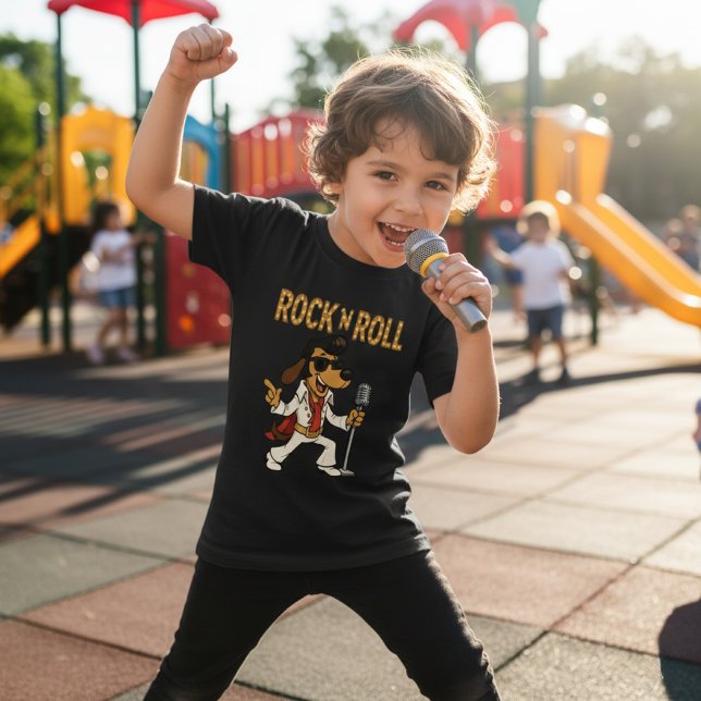 Camiseta Rock 'n' Roll Hound Dog T-Shirt (Subido por el creador)