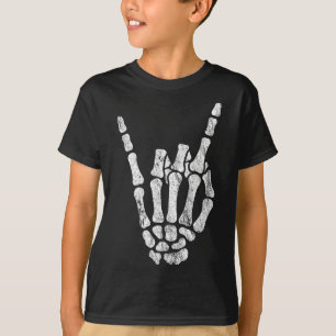 Camiseta Rock N Roll Metalizado Molesto Con Escróteles De R