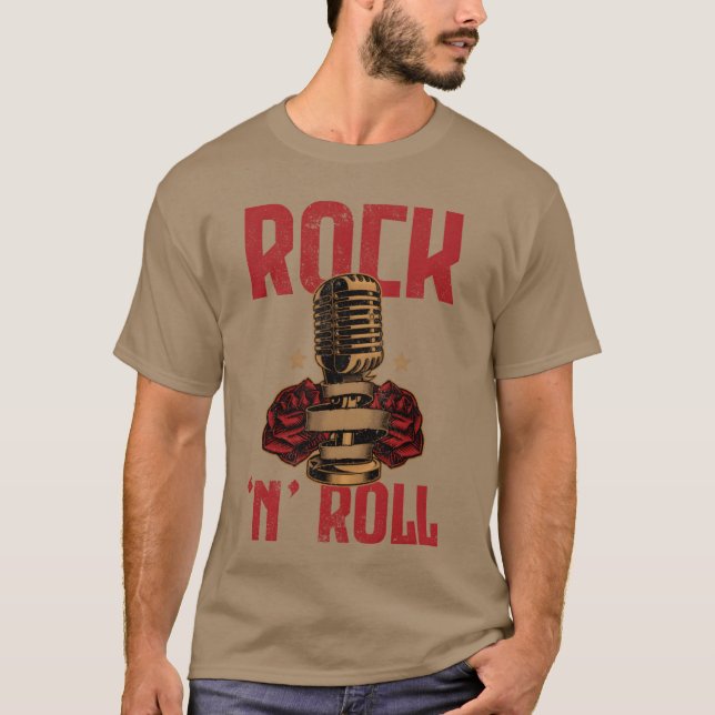 Camiseta Rock n Roll Music Dancing Concert Festival family (Anverso)