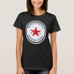 Camiseta Rock N Roll nunca muere rock y roza a toda la estr